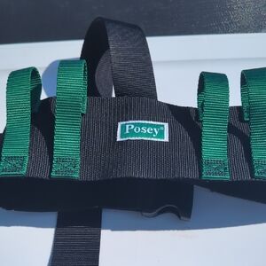 Posey Black and Green Strap